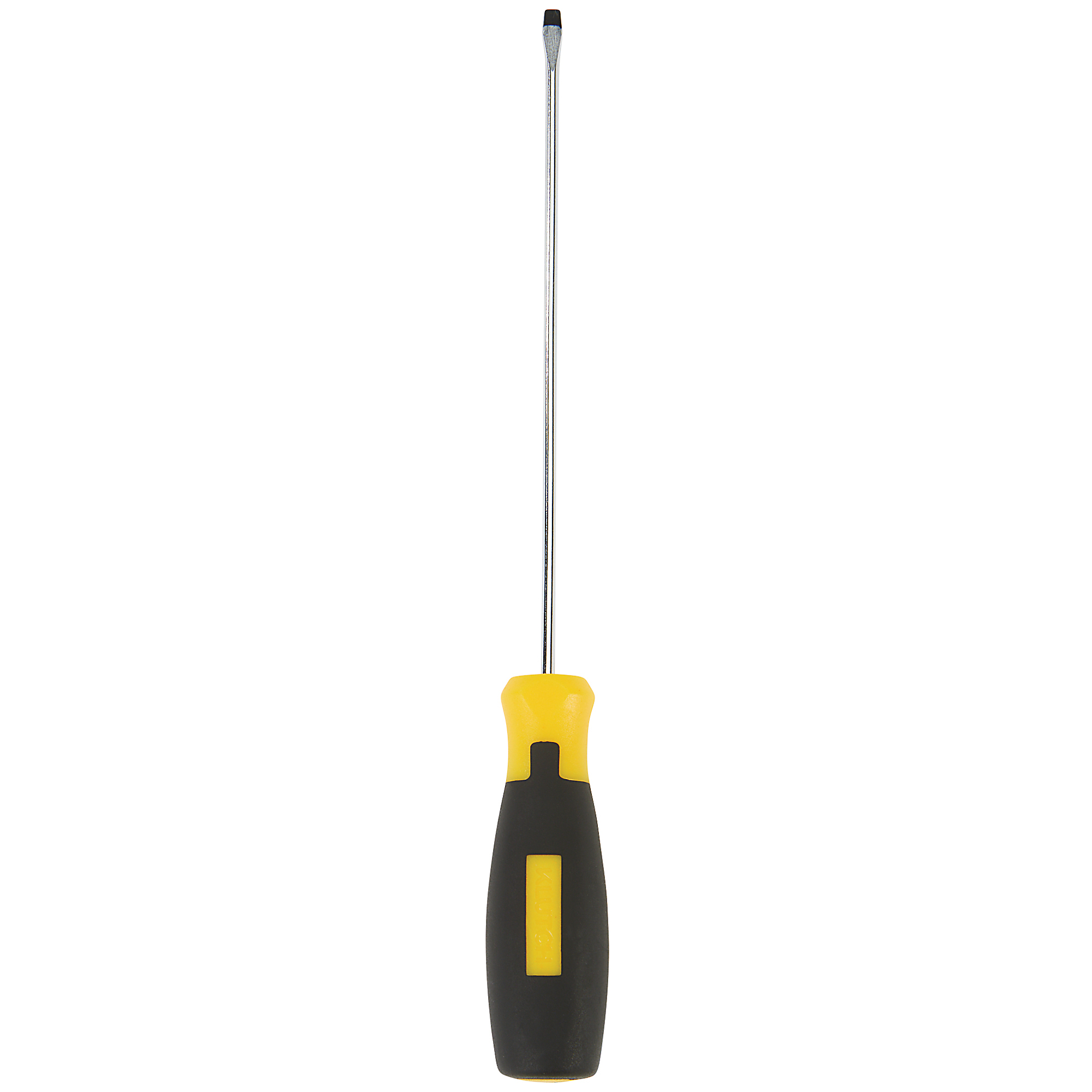 Klutch Comfort Grip Slotted Screwdriver, 1/8in. x 6in.